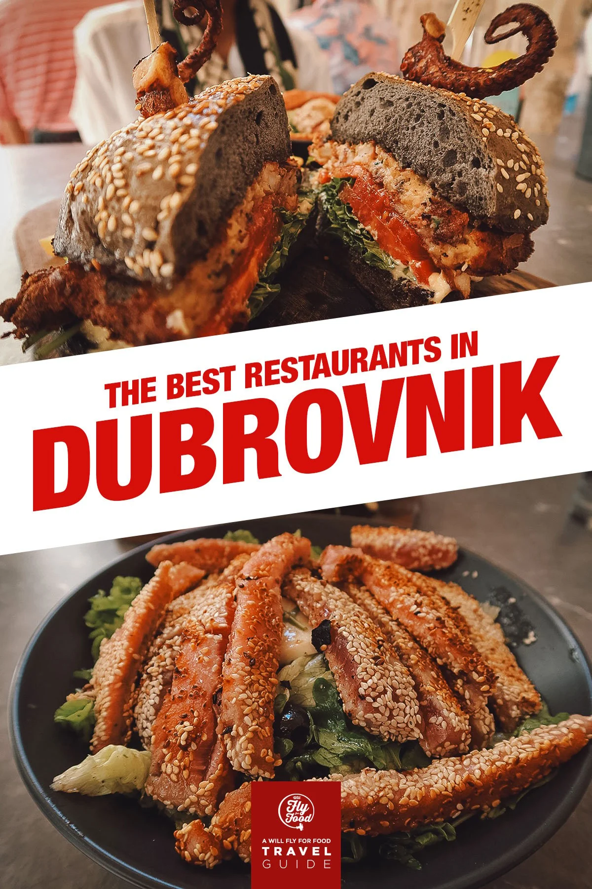 Croatian dishes at restaurants in Dubrovnik