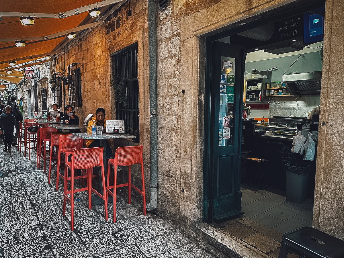 Presa restaurant in Dubrovnik, Croatia