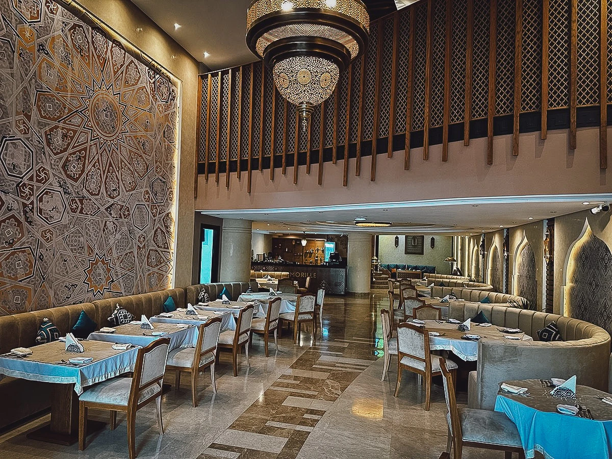 The Best Restaurants in Fez La Morille restaurant interior