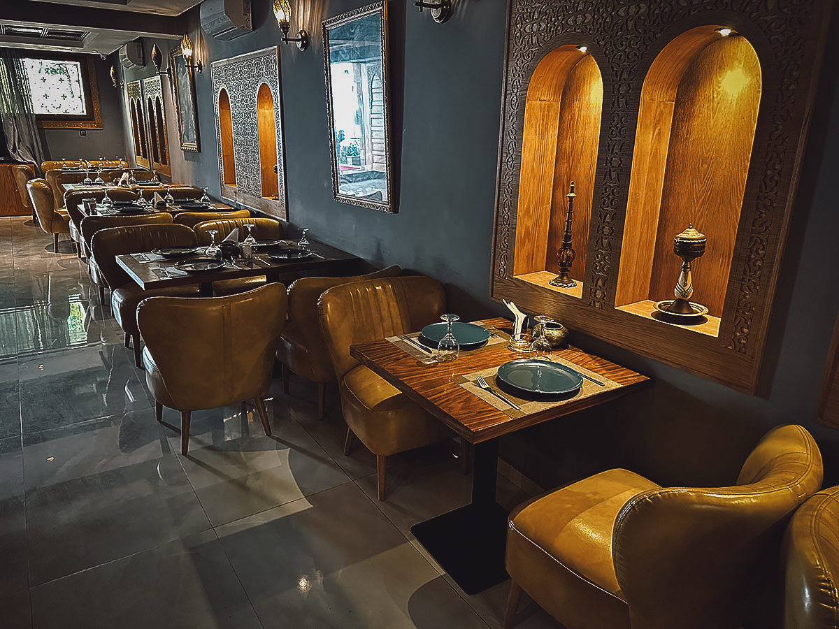 The Best Restaurants in Rabat Trio d Or restaurant interior