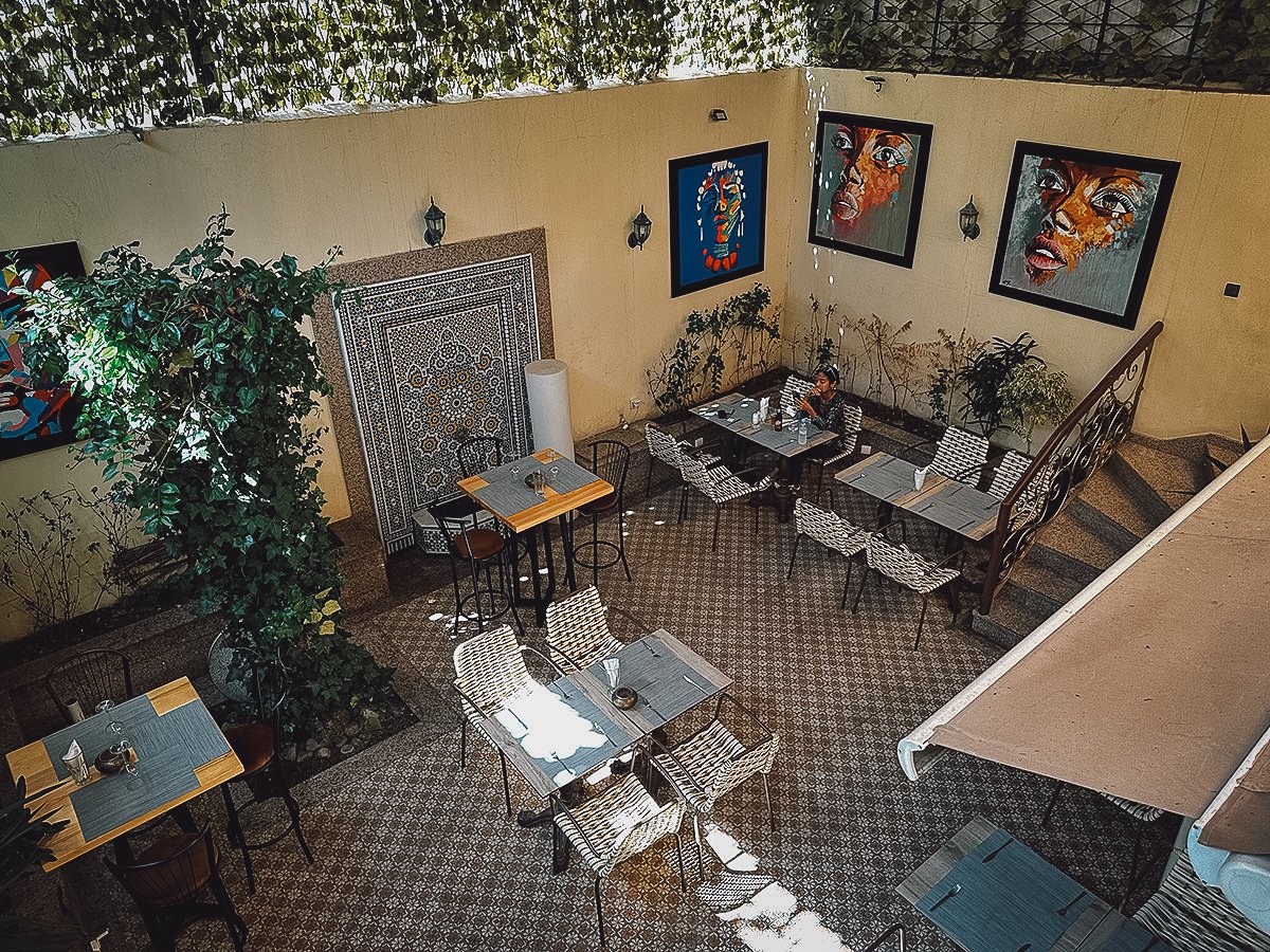 Trio d Or restaurant interior