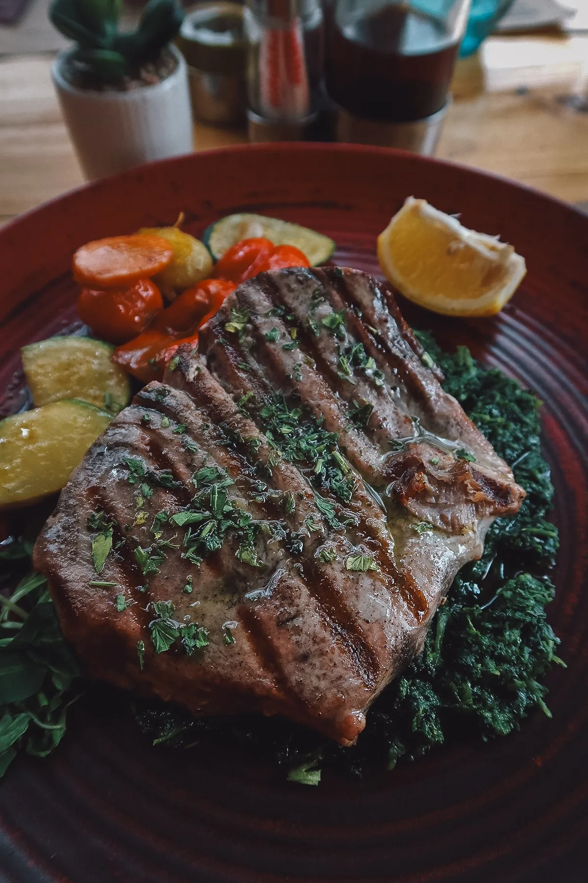 The Best Restaurants in Split Tuna steak at a restaurant in Split