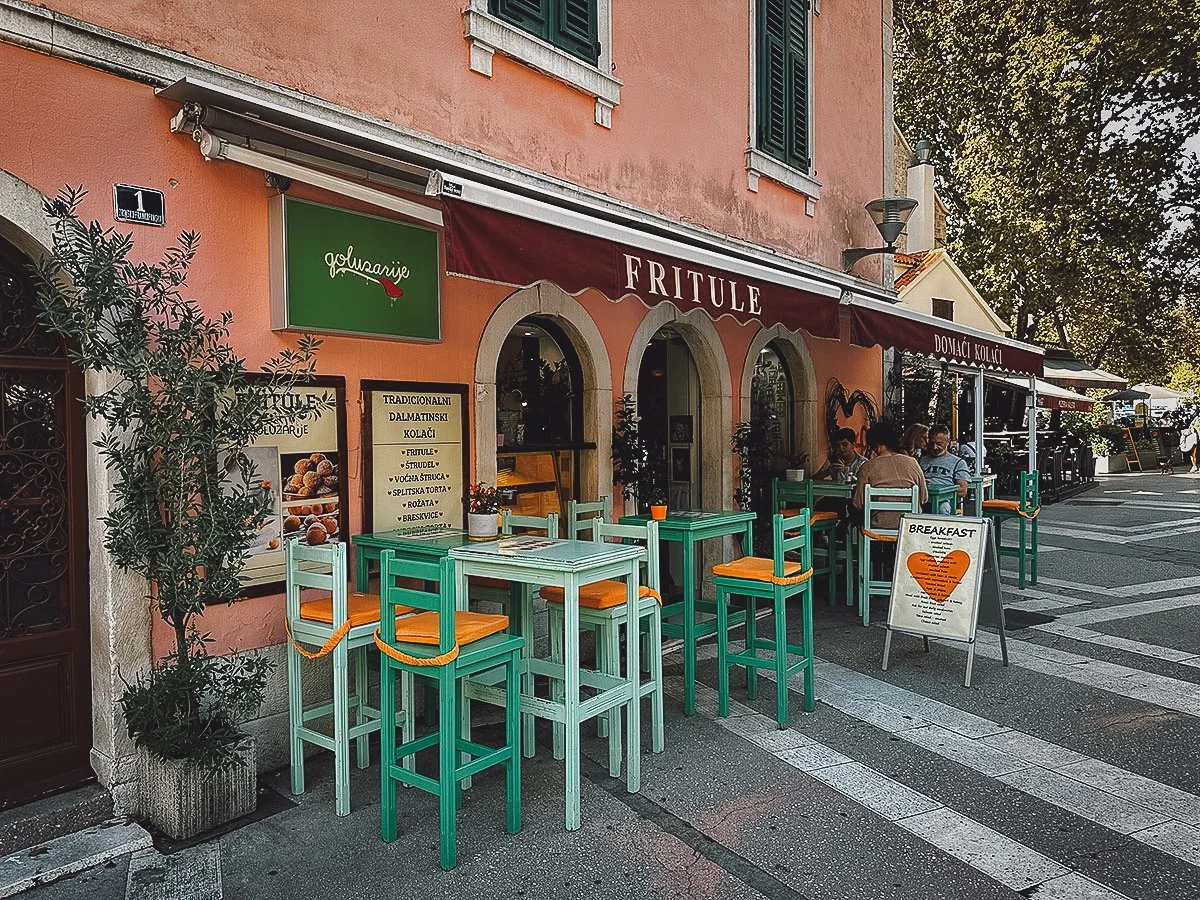 The Best Restaurants in Split Goluzarije restaurant in Split