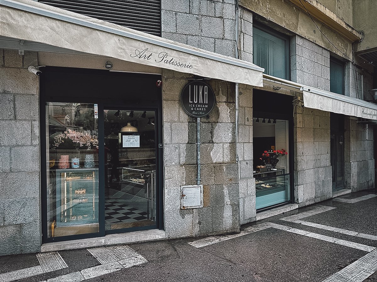 Luka restaurant in Split