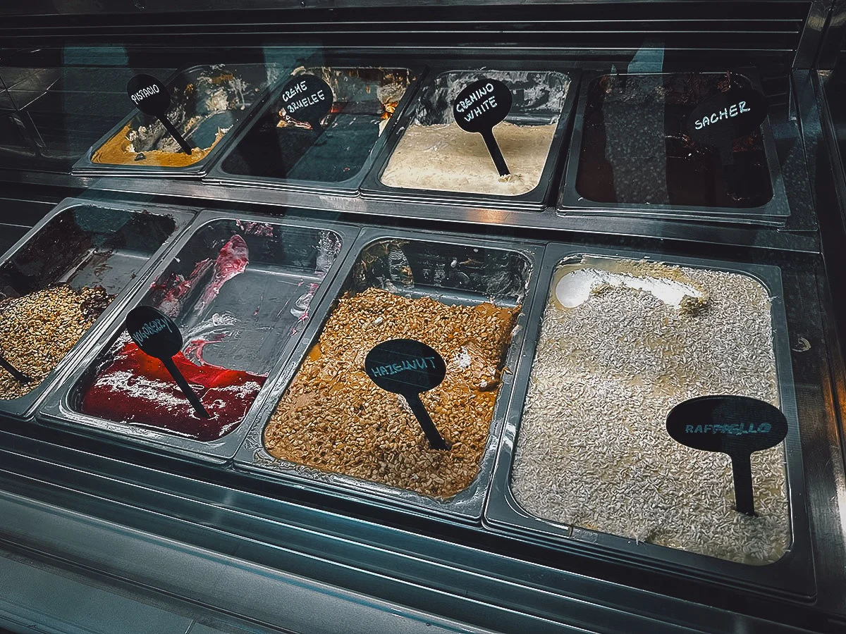 The Best Restaurants in Split Gelato at Luka restaurant in Split