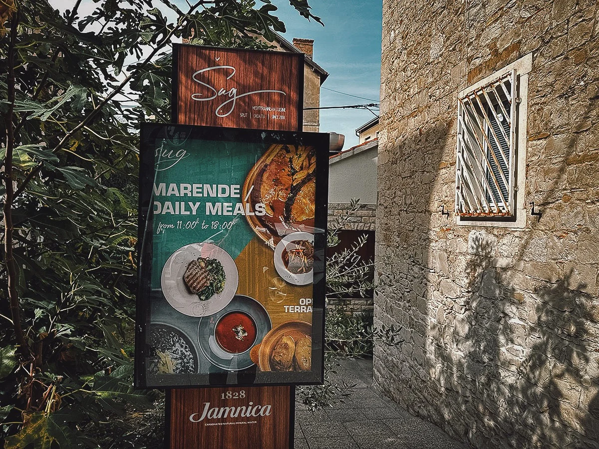 The Best Restaurants in Split Sug restaurant in Split, Croatia