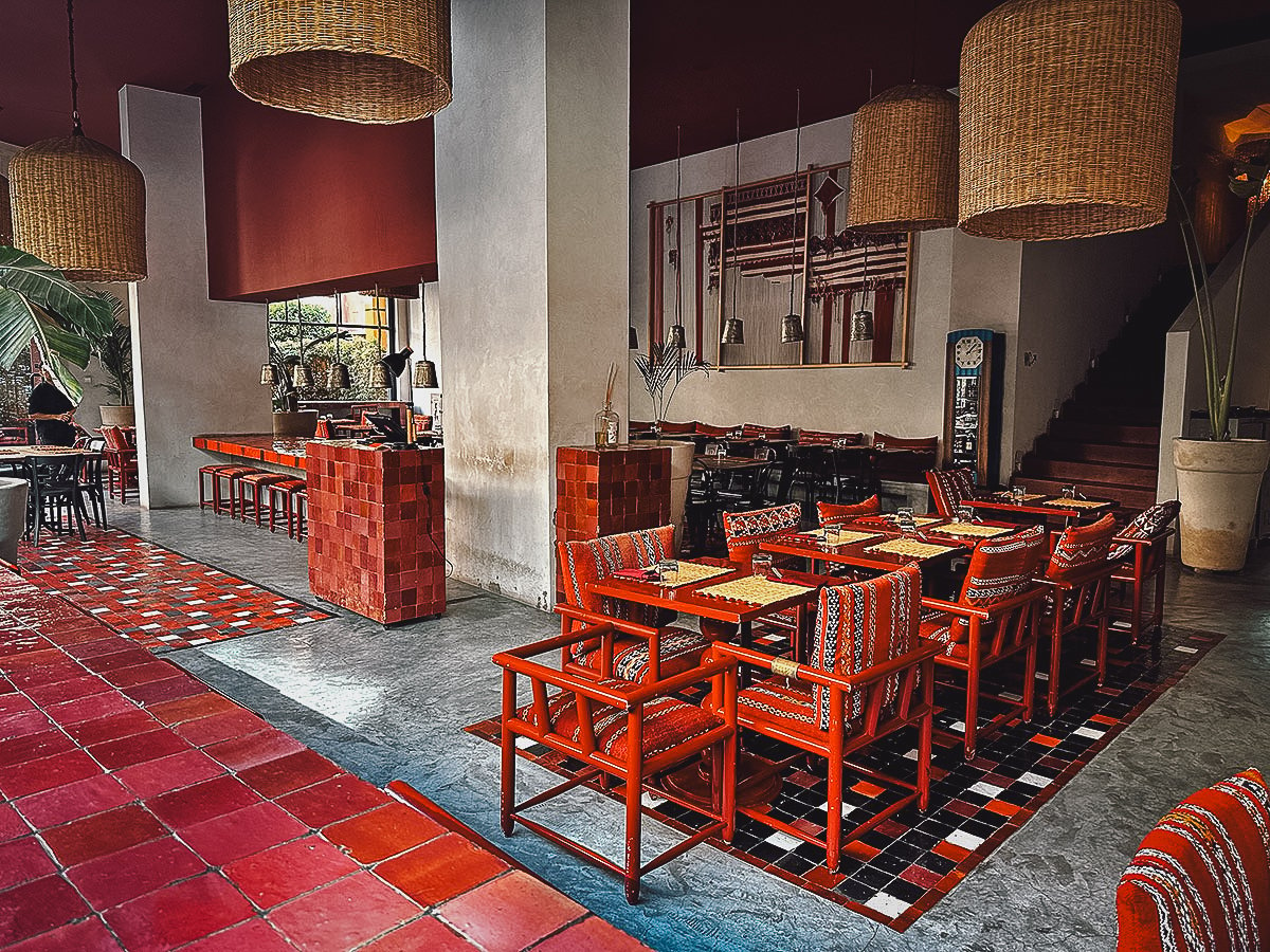 Le Kilim restaurant interior
