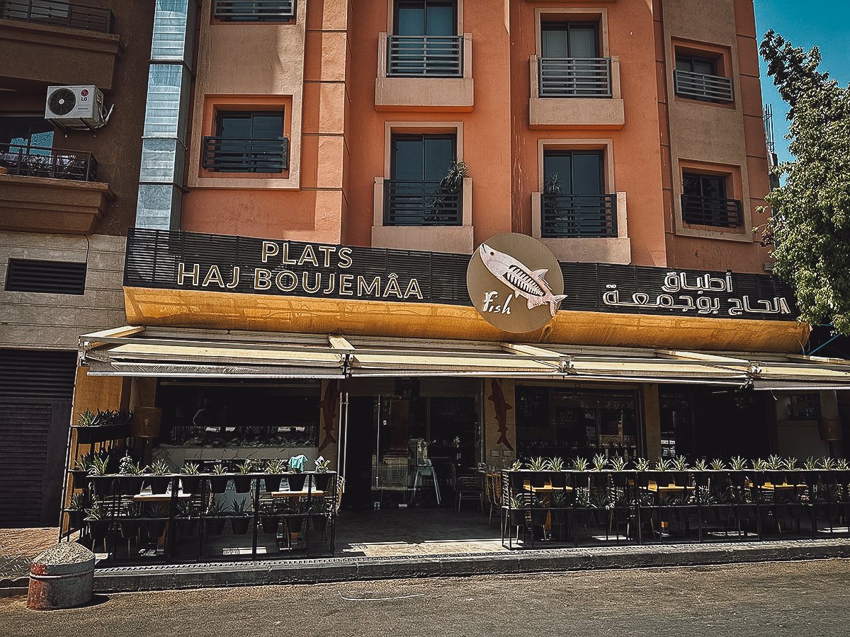 Plats Haj Boujemaa restaurant in Marrakech