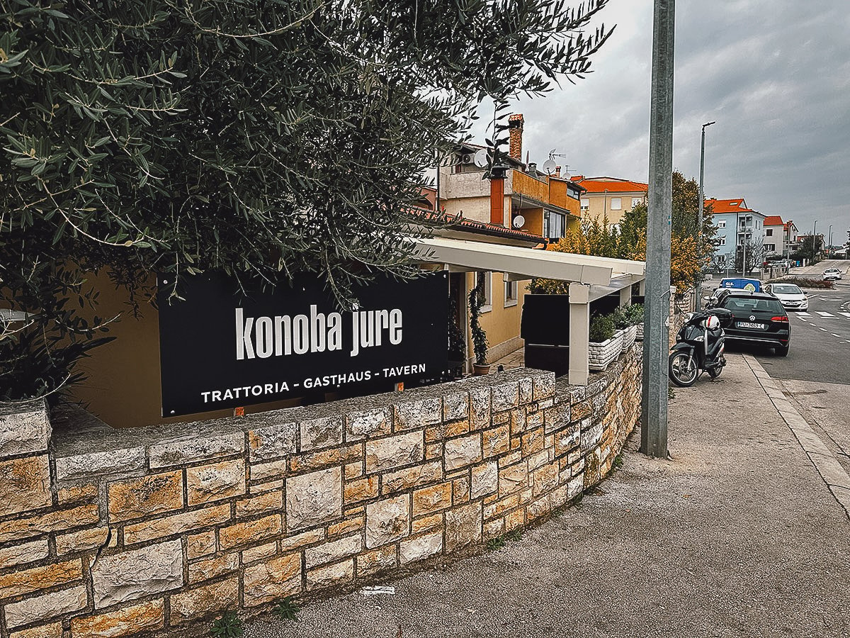 Konoba Jure restaurant in Rovinj, Croatia