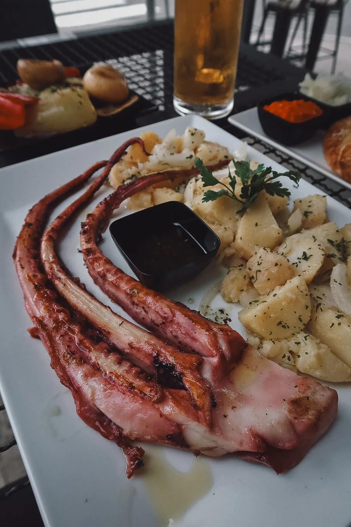 The Best Restaurants in Zadar Octopus at a restaurant in Zadar