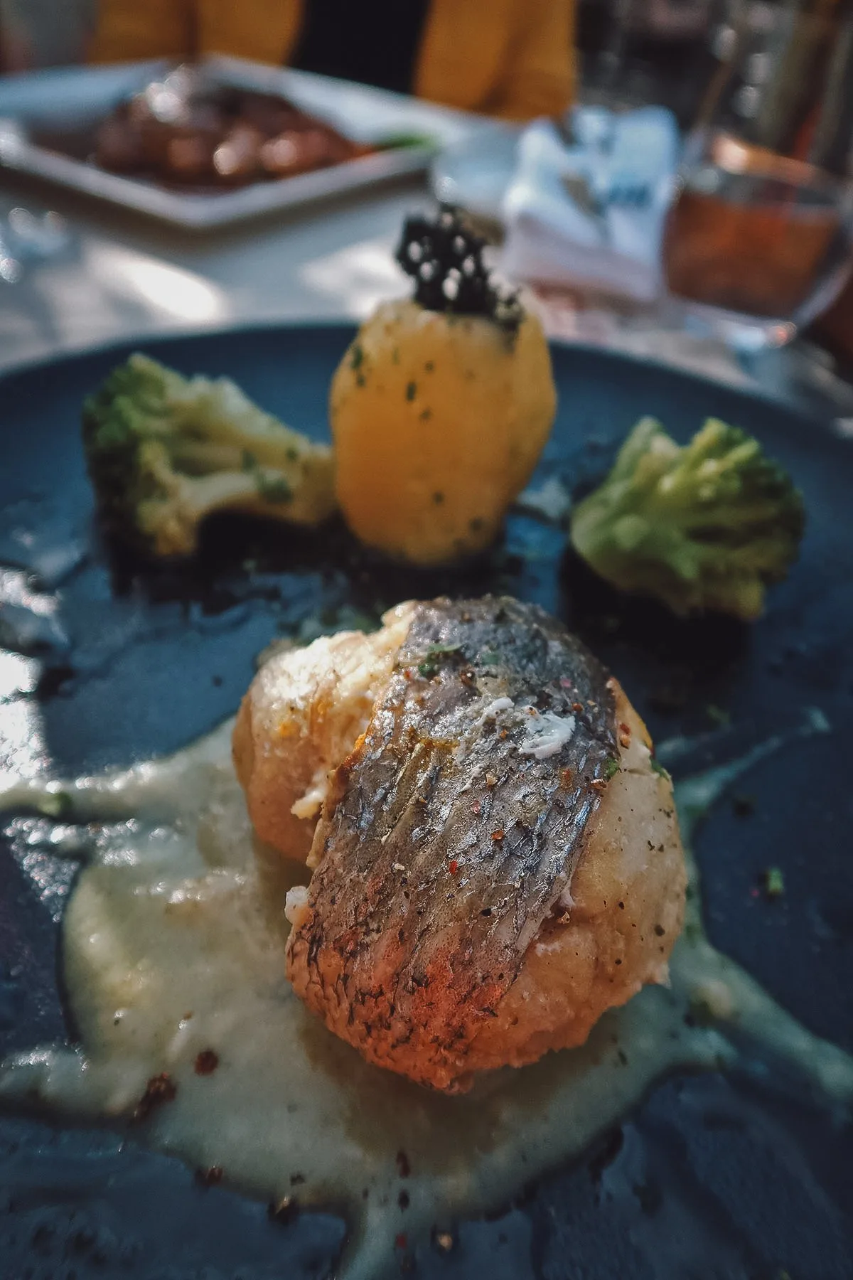 The Best Restaurants in Zadar Hake at a restaurant in Zadar