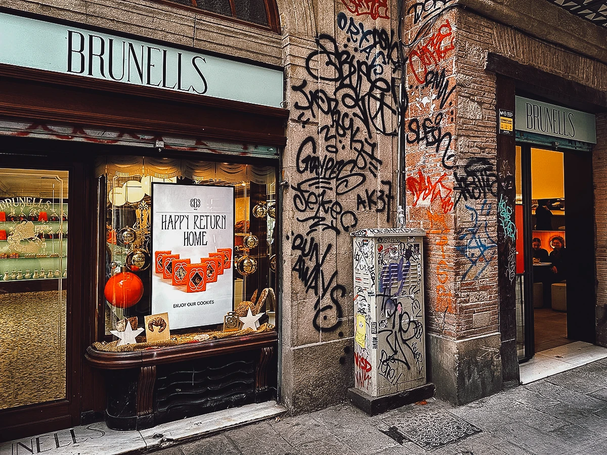 Brunells restaurant in Barcelona, Spain