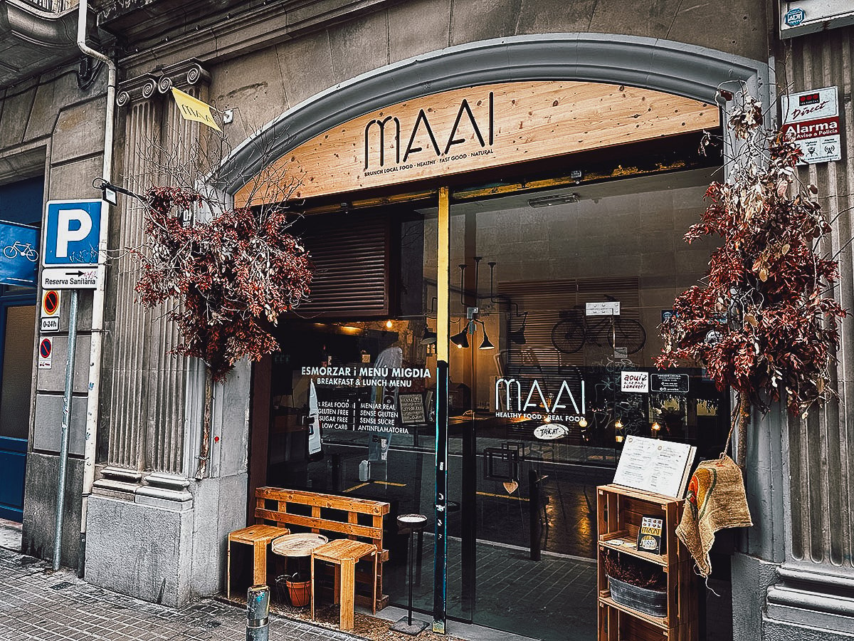 MAAI restaurant in Barcelona, Spain