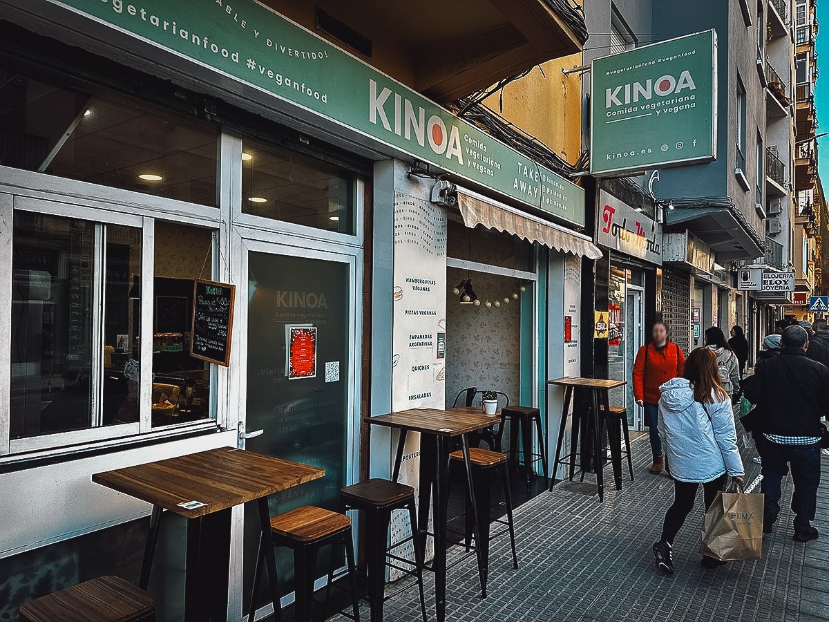 Kinoa restaurant in Malaga