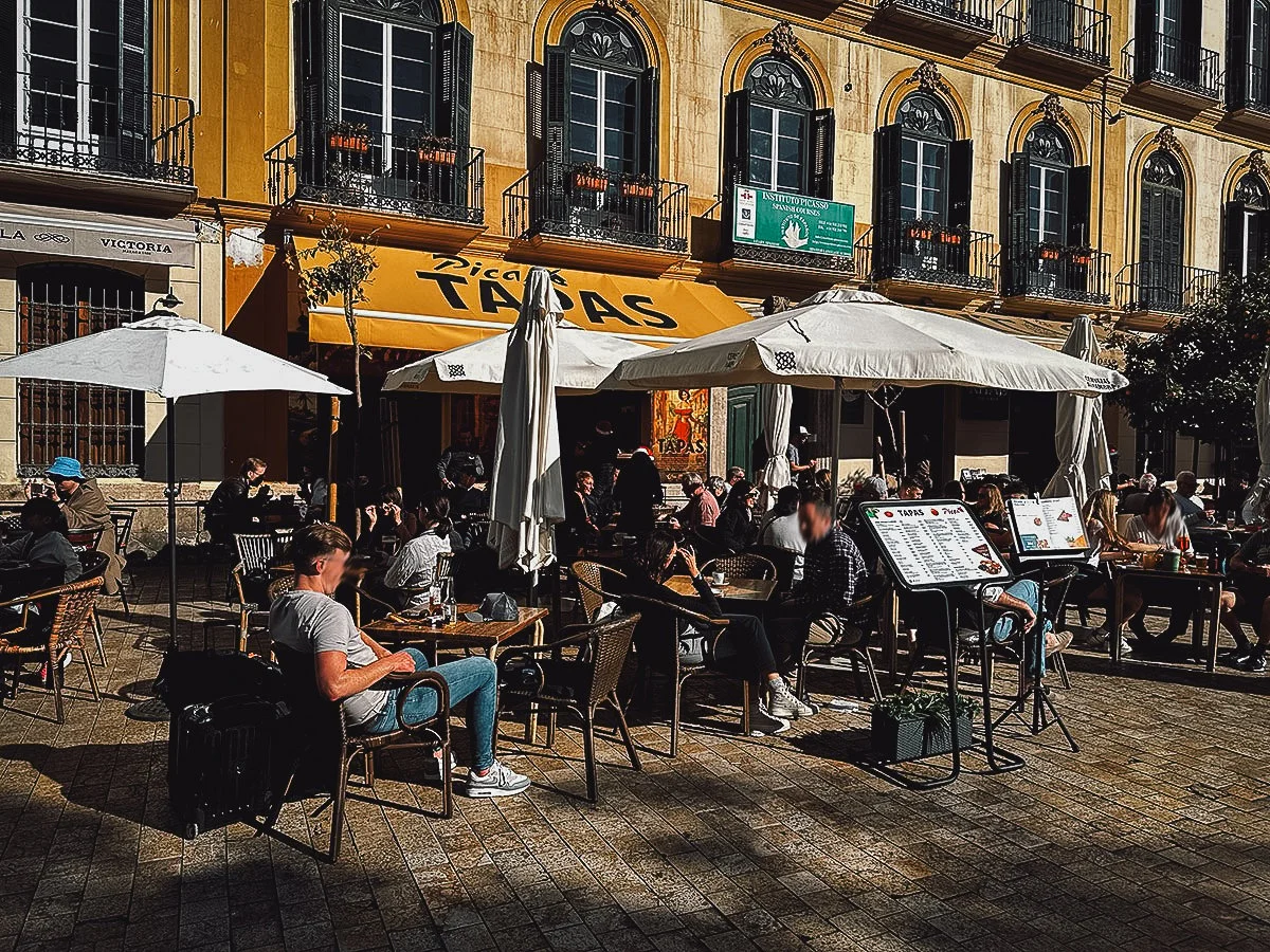 Picasso restaurant in Malaga