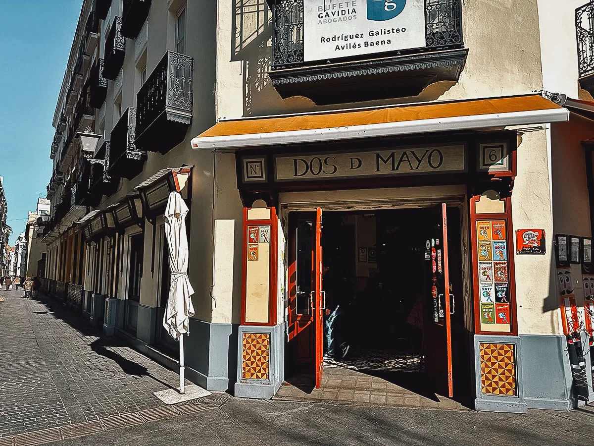 Bodega Dos de Mayo restaurant in Seville, Spain