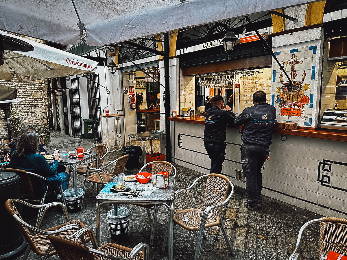 La Cantina restaurant in Seville