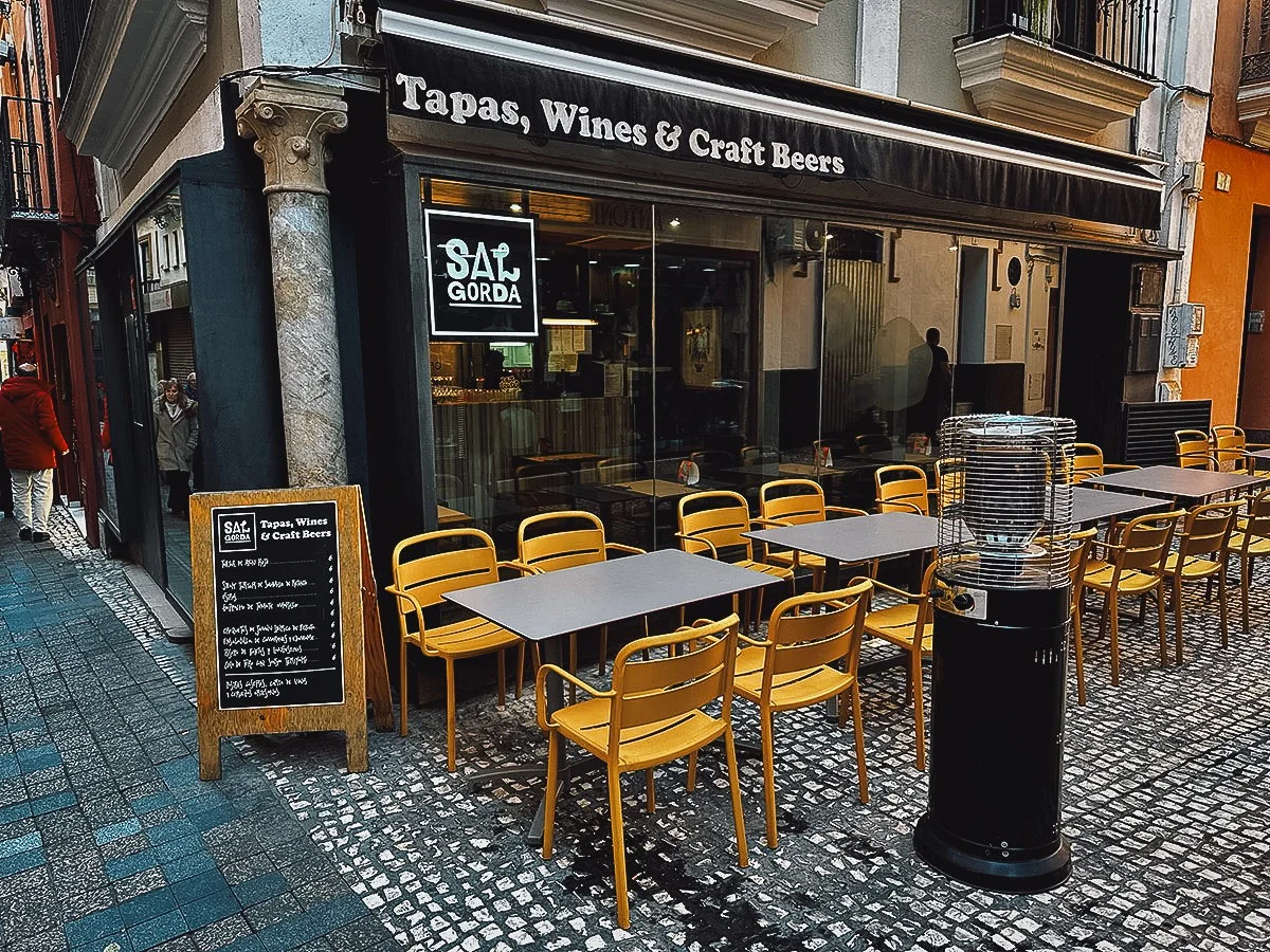 Sal Gorda restaurant in Seville, Spain