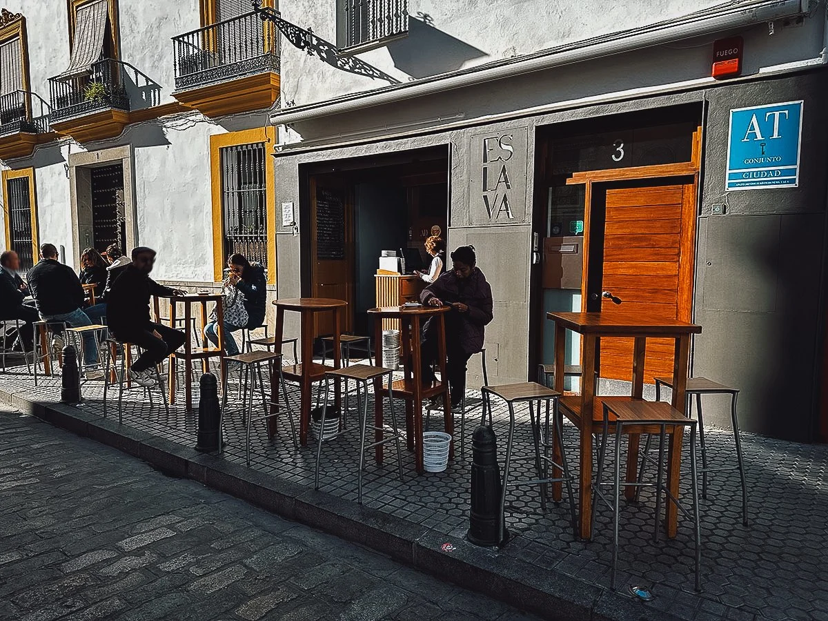 Eslava restaurant in Seville