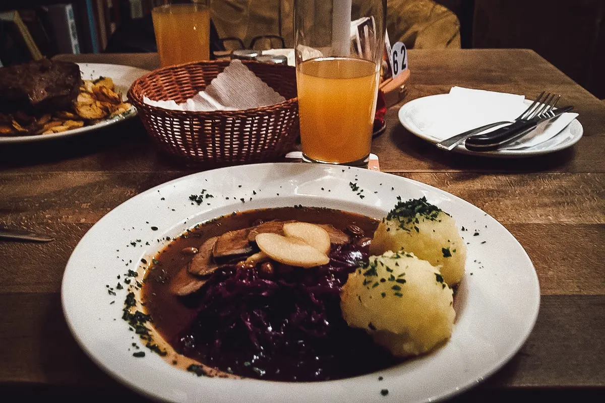 Meal at Max und Moritz in Berlin