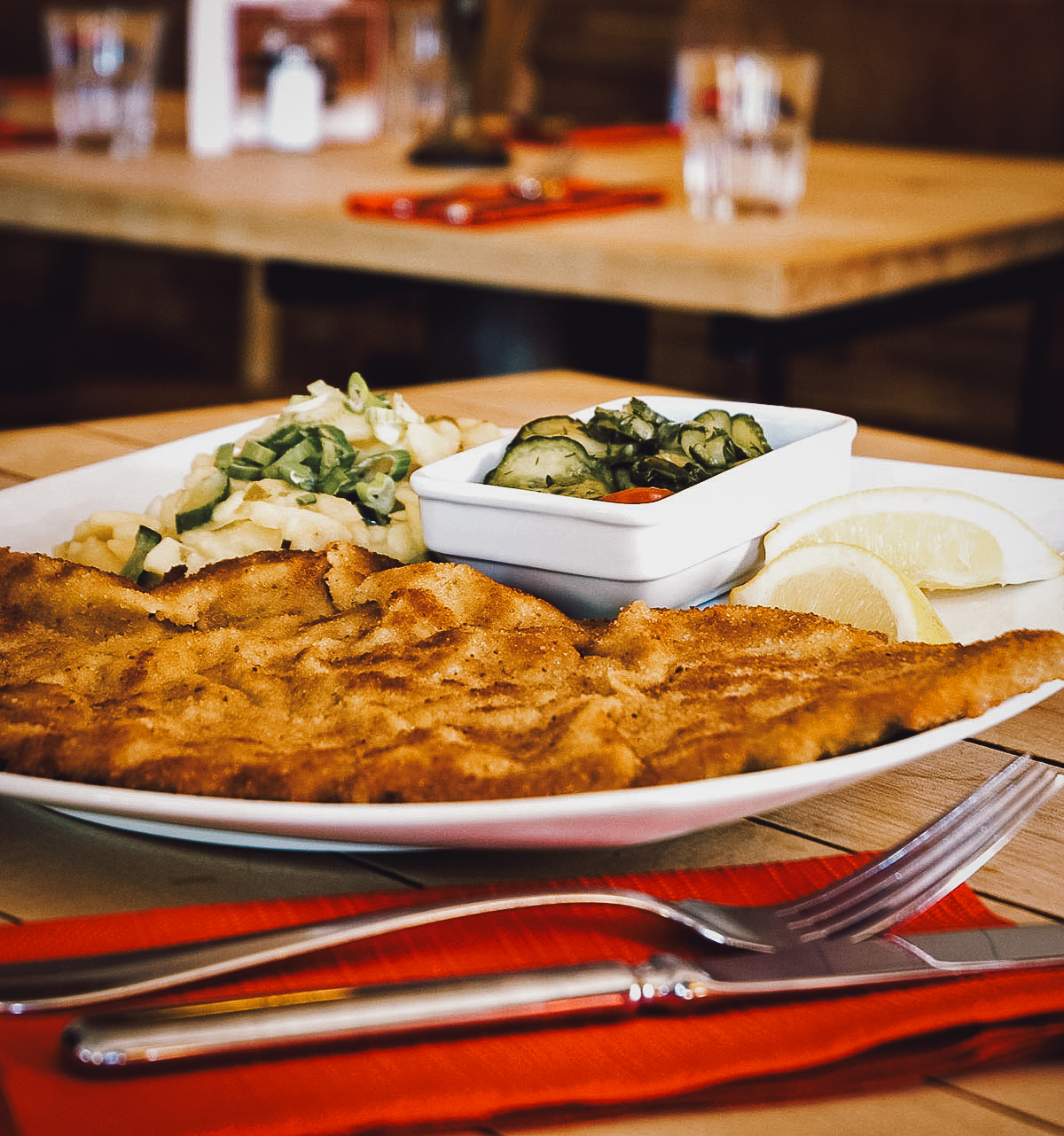 Schnitzel at Schnitzelei in Berlin