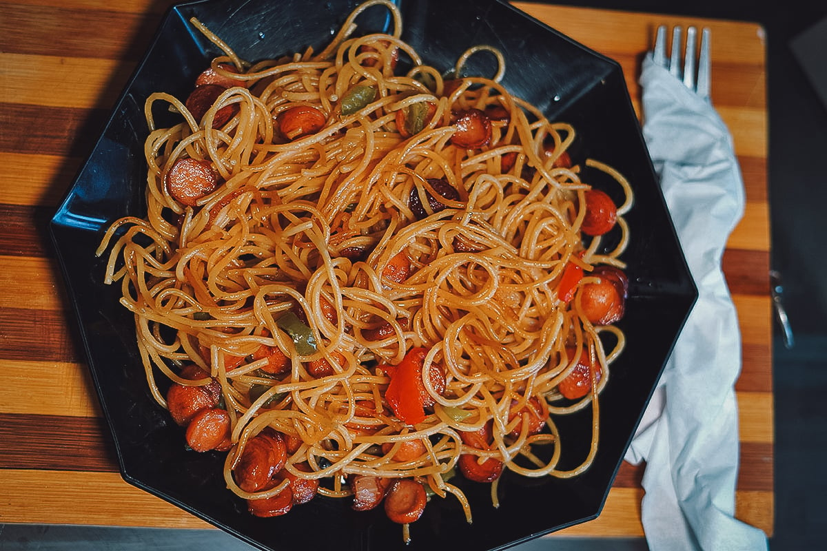Haitian spaghetti