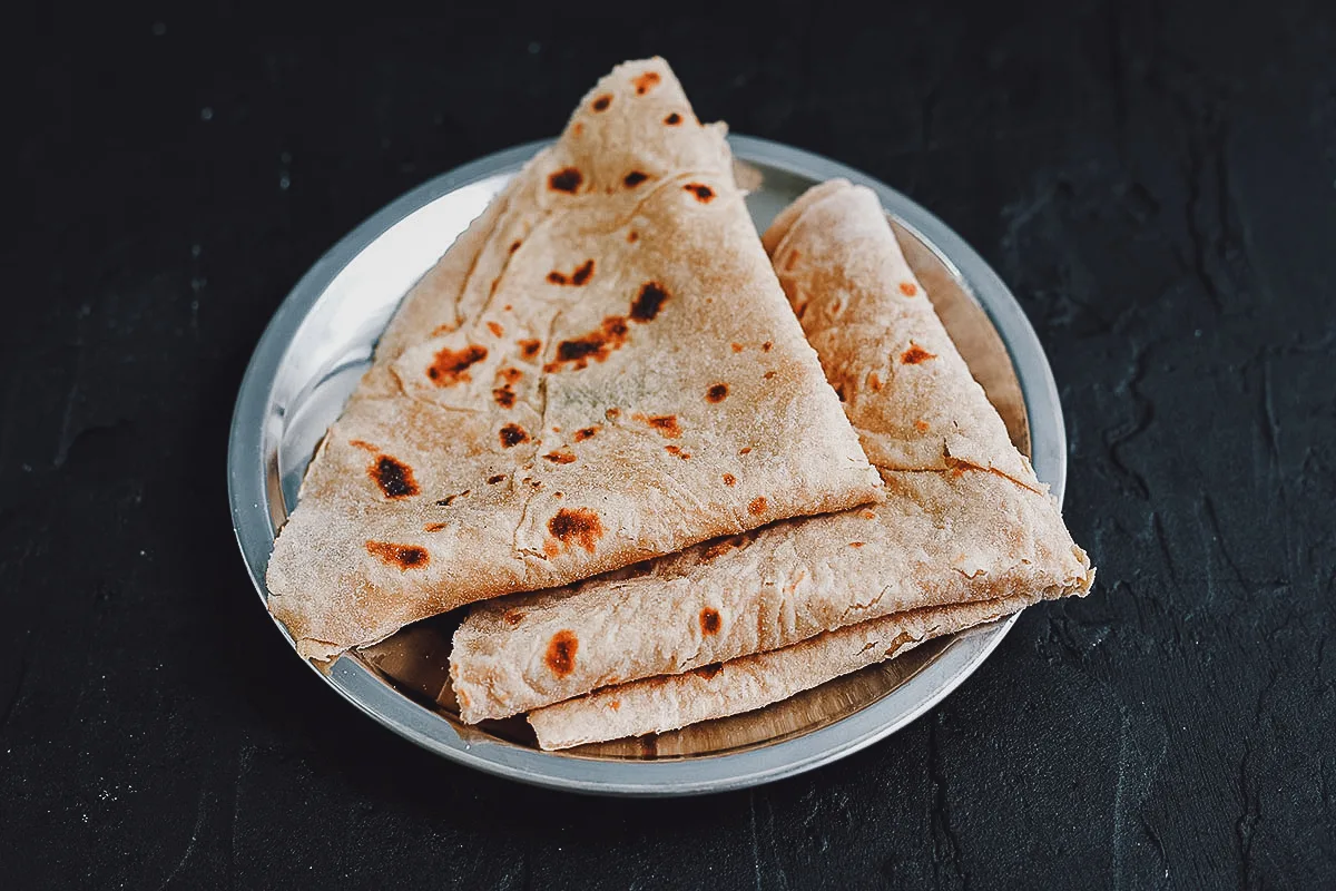 Trinidadian sada roti