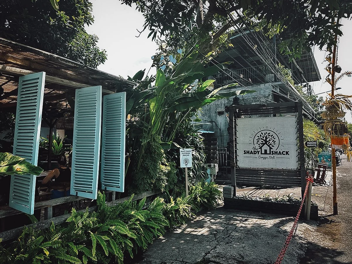 Shady Shack restaurant exterior