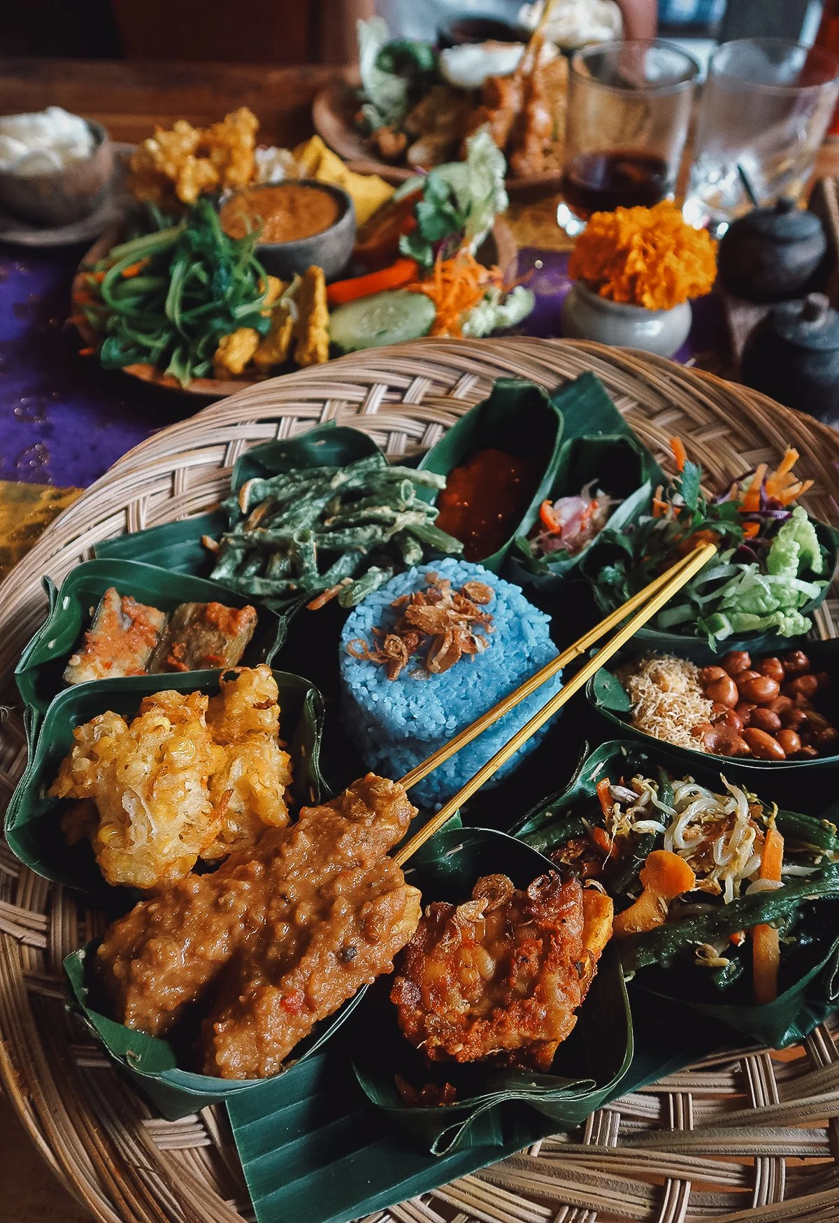 Nasi campur at Sun Sun Warung