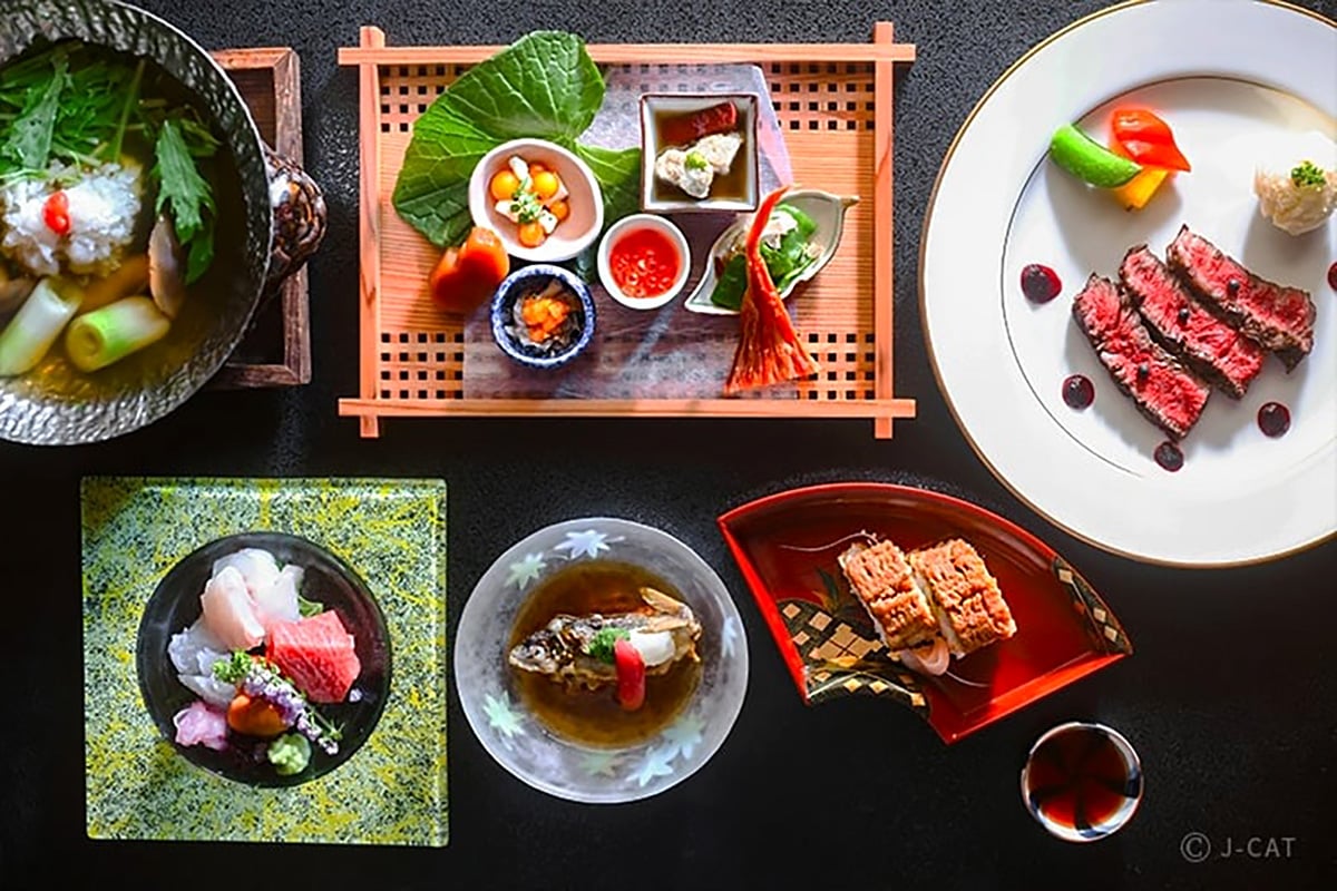 Japanese set meal