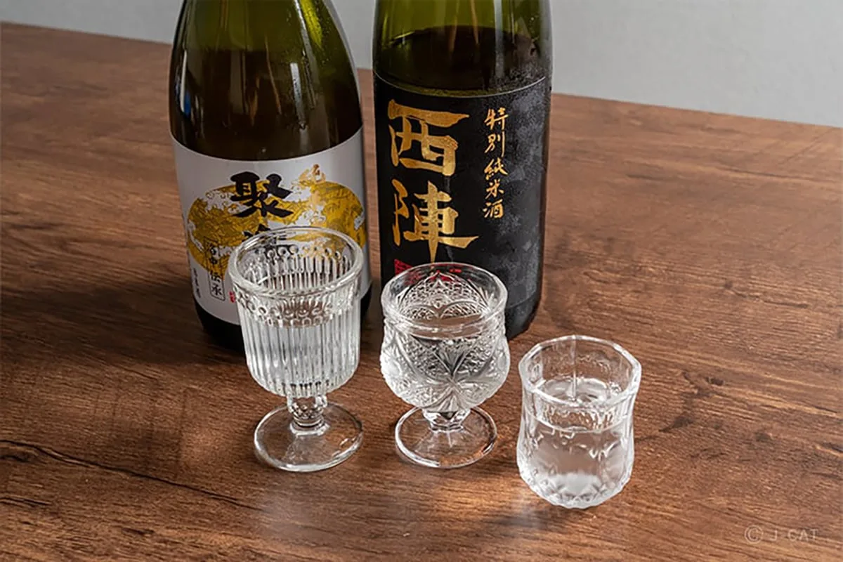 Luxe Culinary Experiences in Kyoto Different bottles of sake