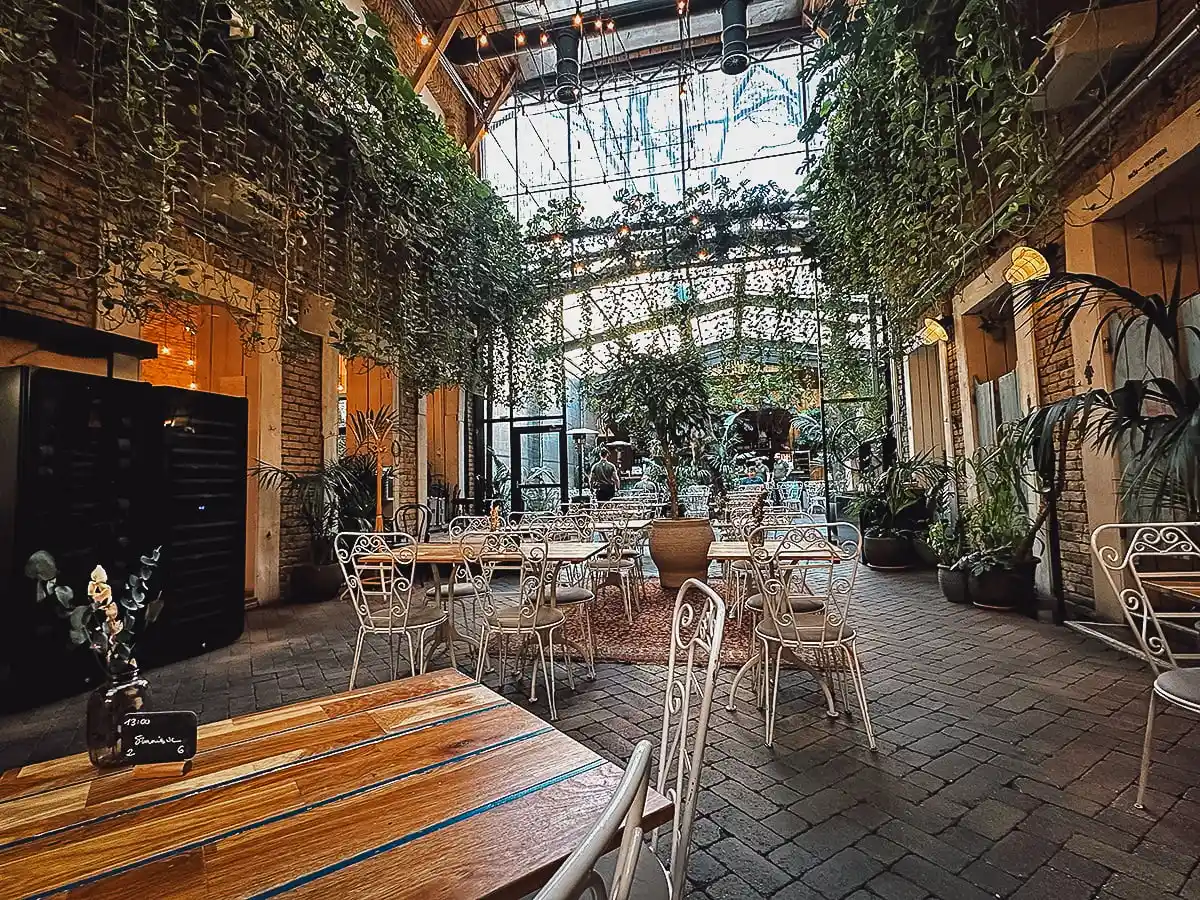 Mazel Tov restaurant interior