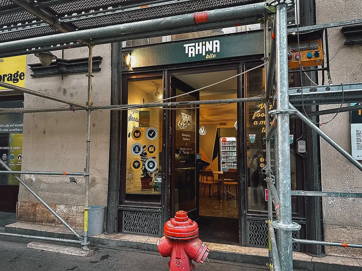 Tahina Bite restaurant exterior