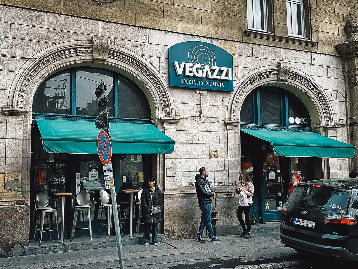 Vegazzi restaurant exterior