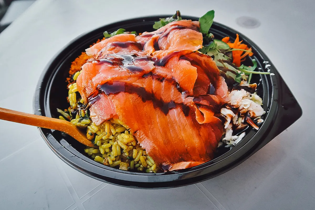 Malta Restaurant Guide Salad bowl at Fuli Kiosk