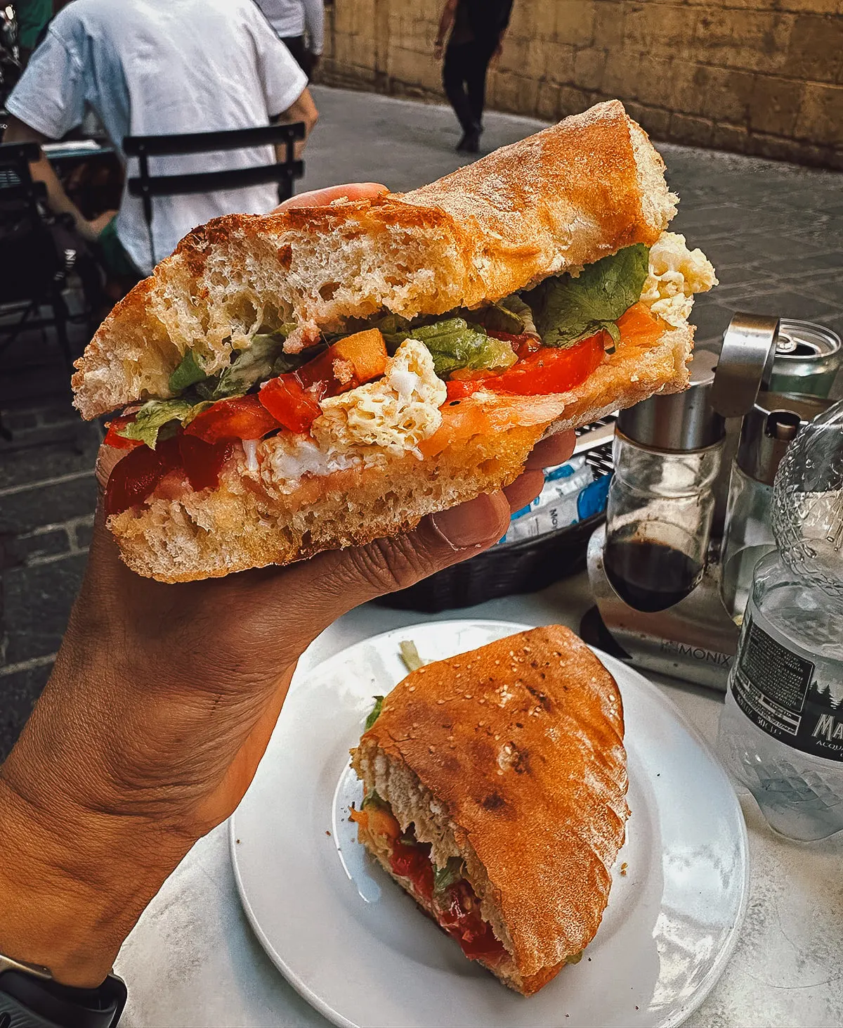 Malta Restaurant Guide Ftira at Museum Cafe