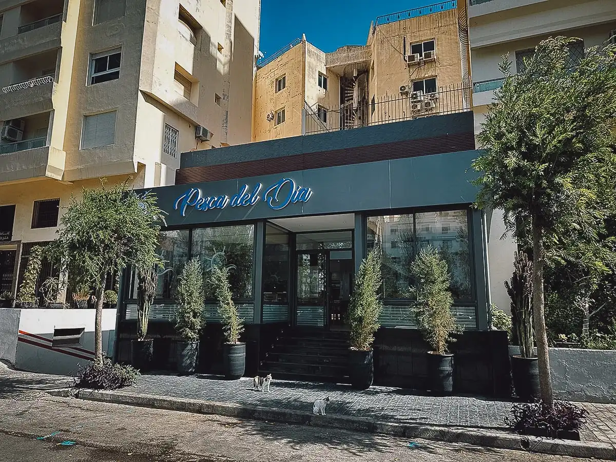 Pesca del Dia restaurant exterior