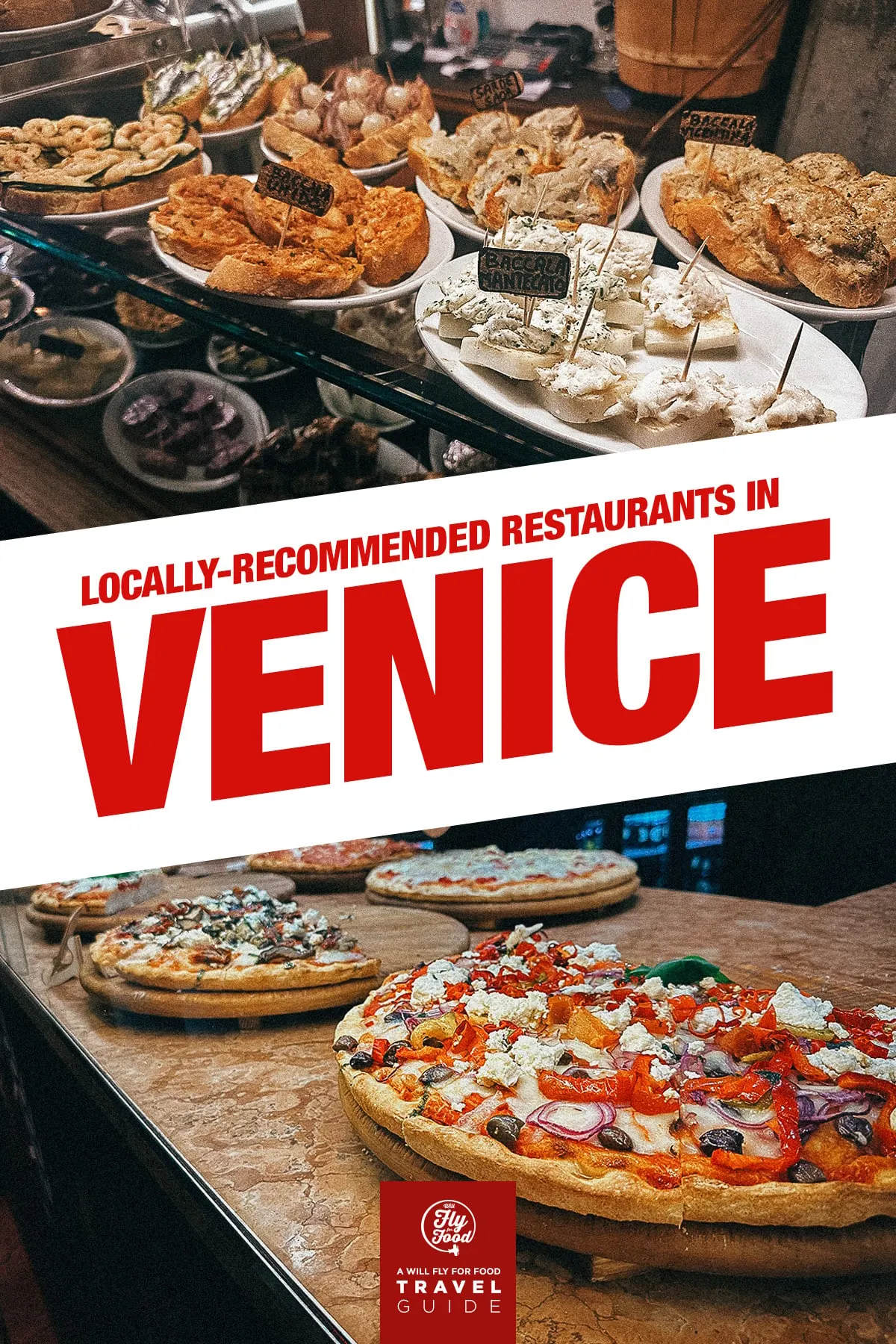 Pizza and cicchetti at restaurants in Venice