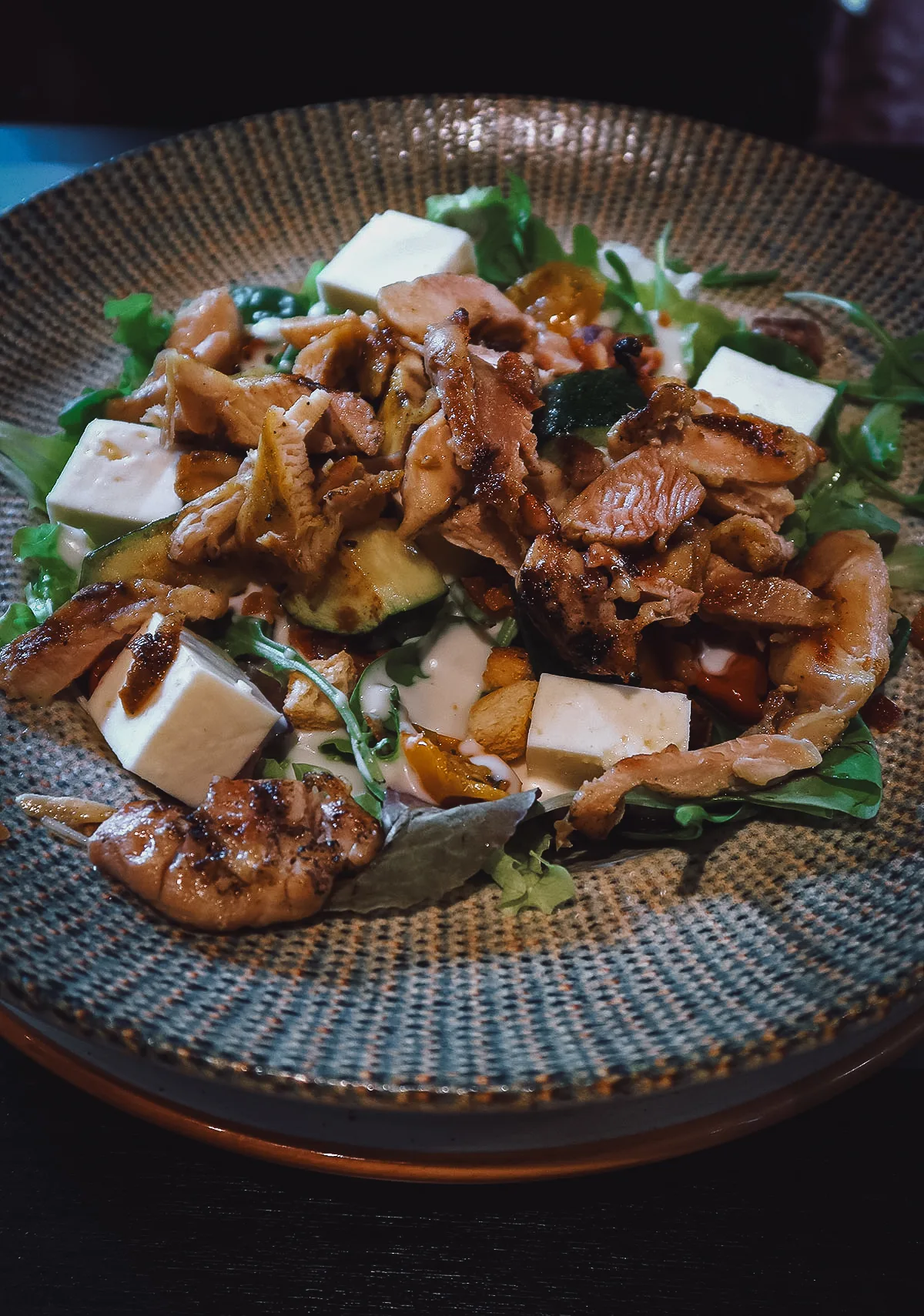 Salad dish at Batak Grill