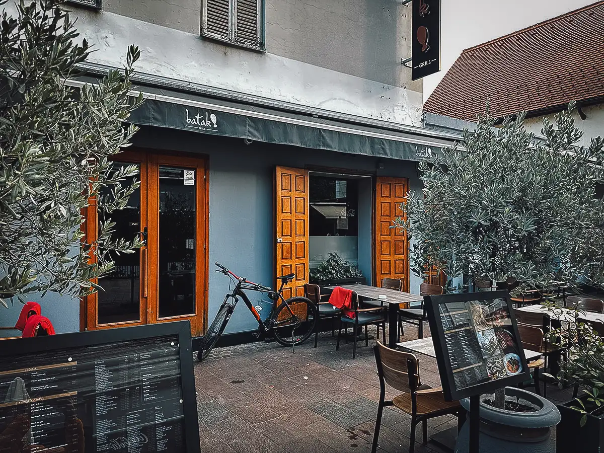 Batak Grill restaurant exterior