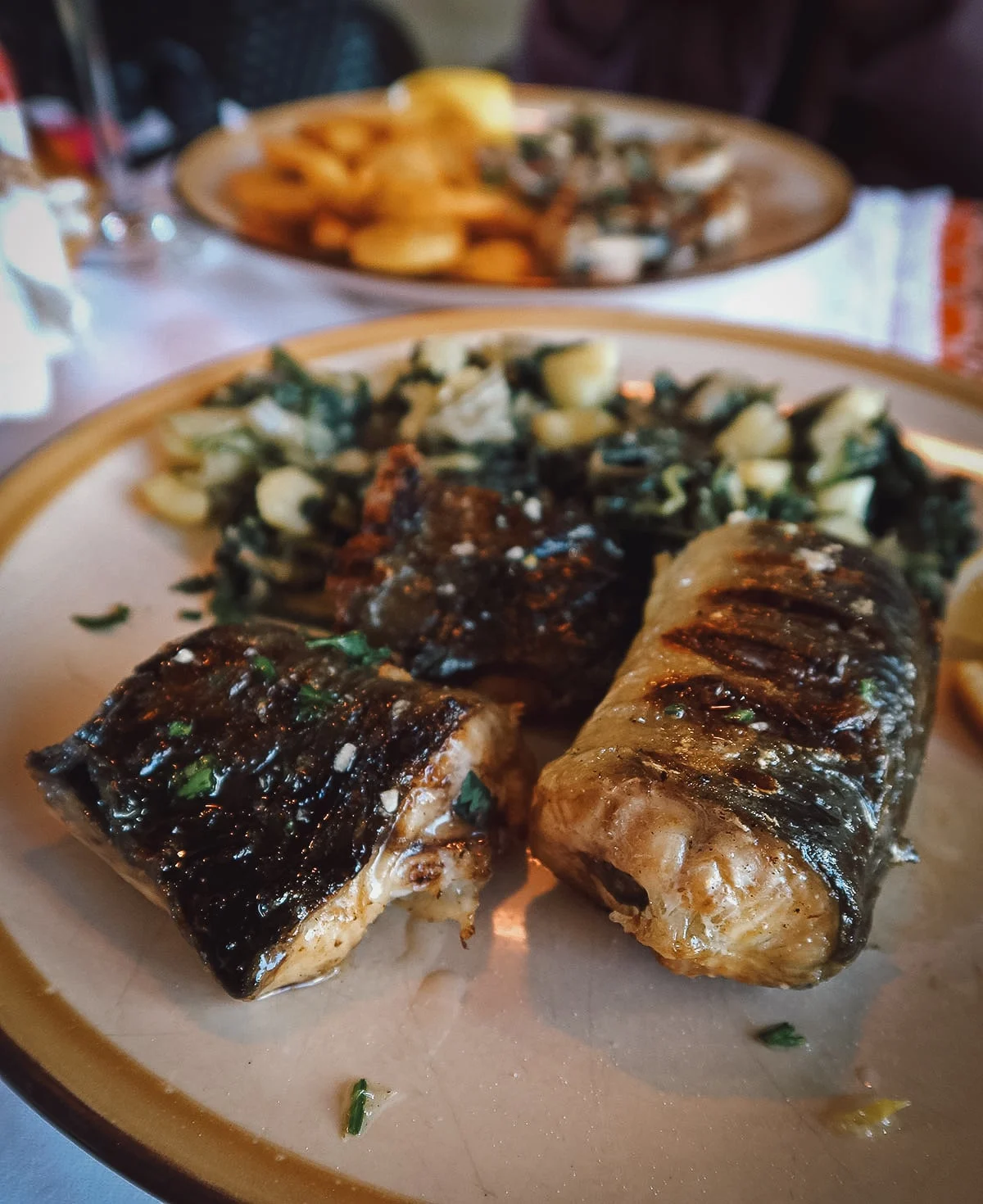 Eel dish at Konoba Didov San