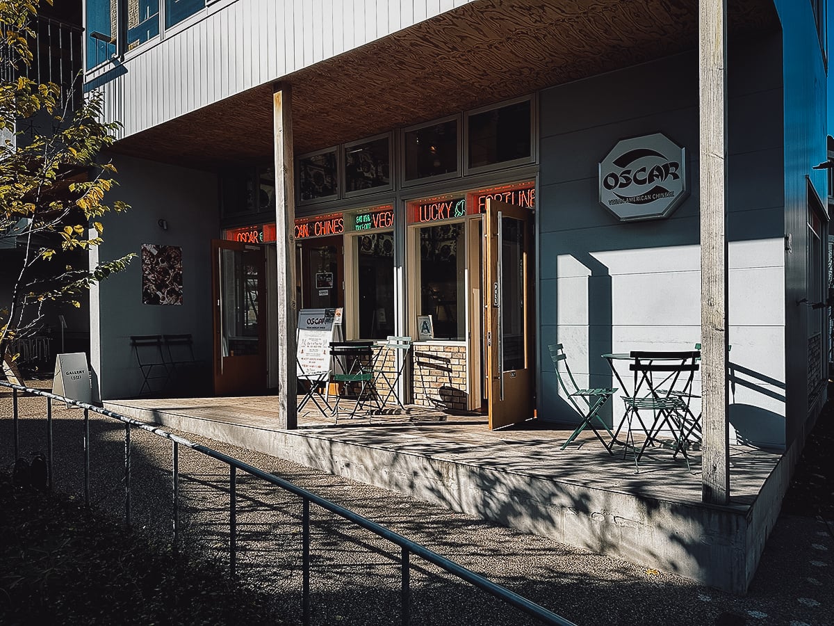 Vegan Restaurants in Tokyo, Japan Oscar restaurant exterior