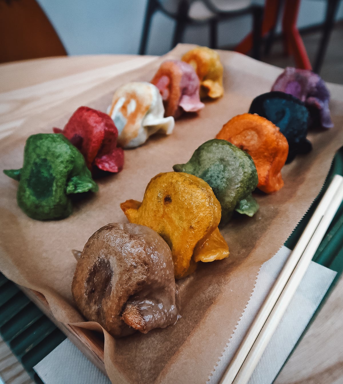 Vegan Restaurants in Tokyo, Japan Plant-based dumplings at Vegan Gyoza