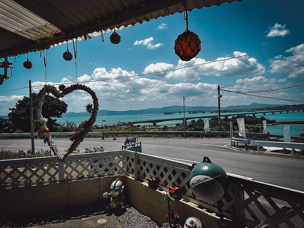 Where to Eat in Okinawa, Japan View from お食事処 文ちゃん