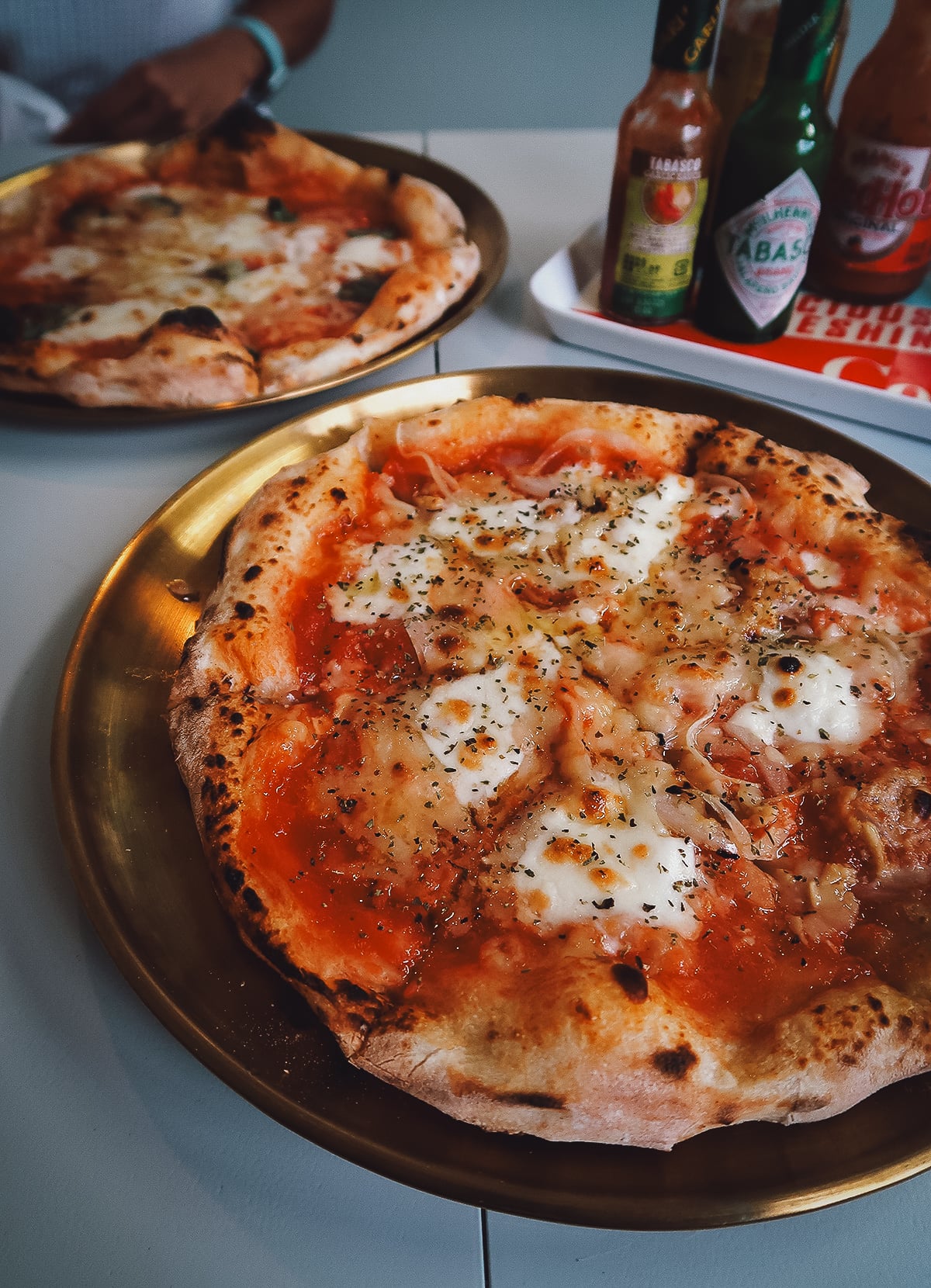 Where to Eat in Okinawa, Japan Neapolitan-style pizzas at a restaurant in northern Okinawa