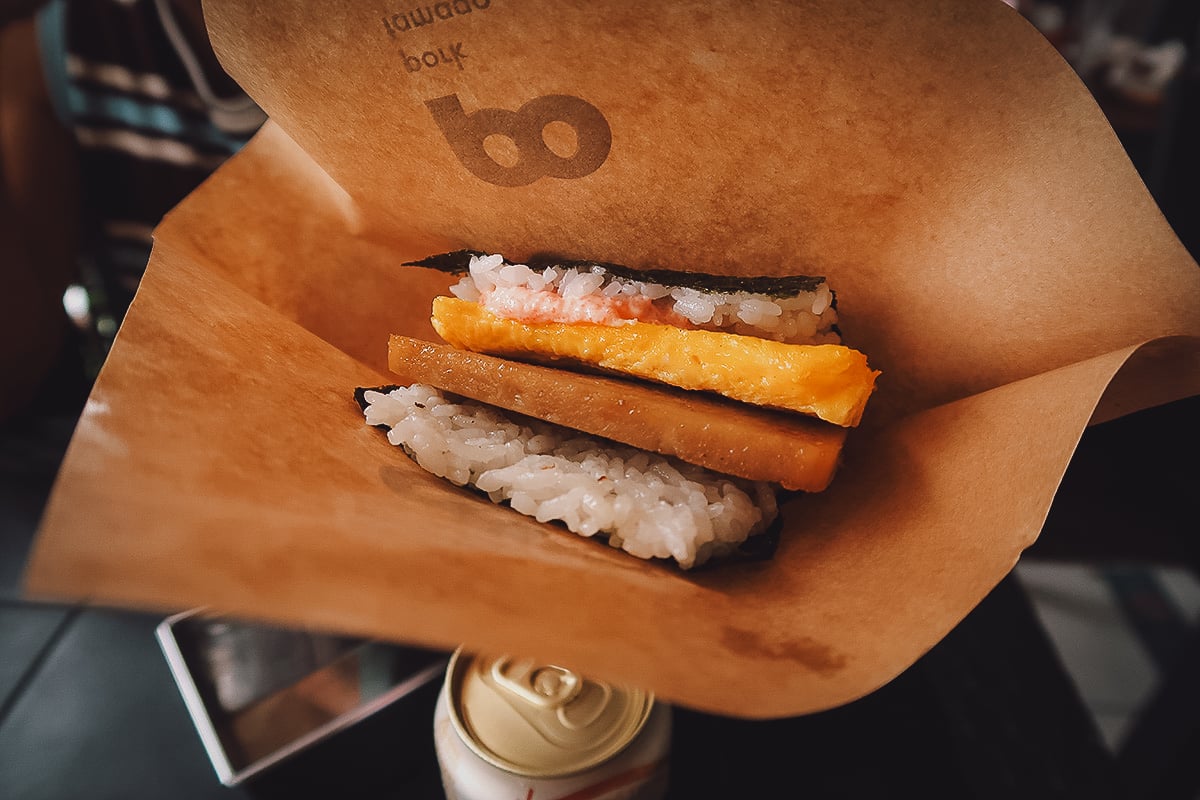 Spam onigiri