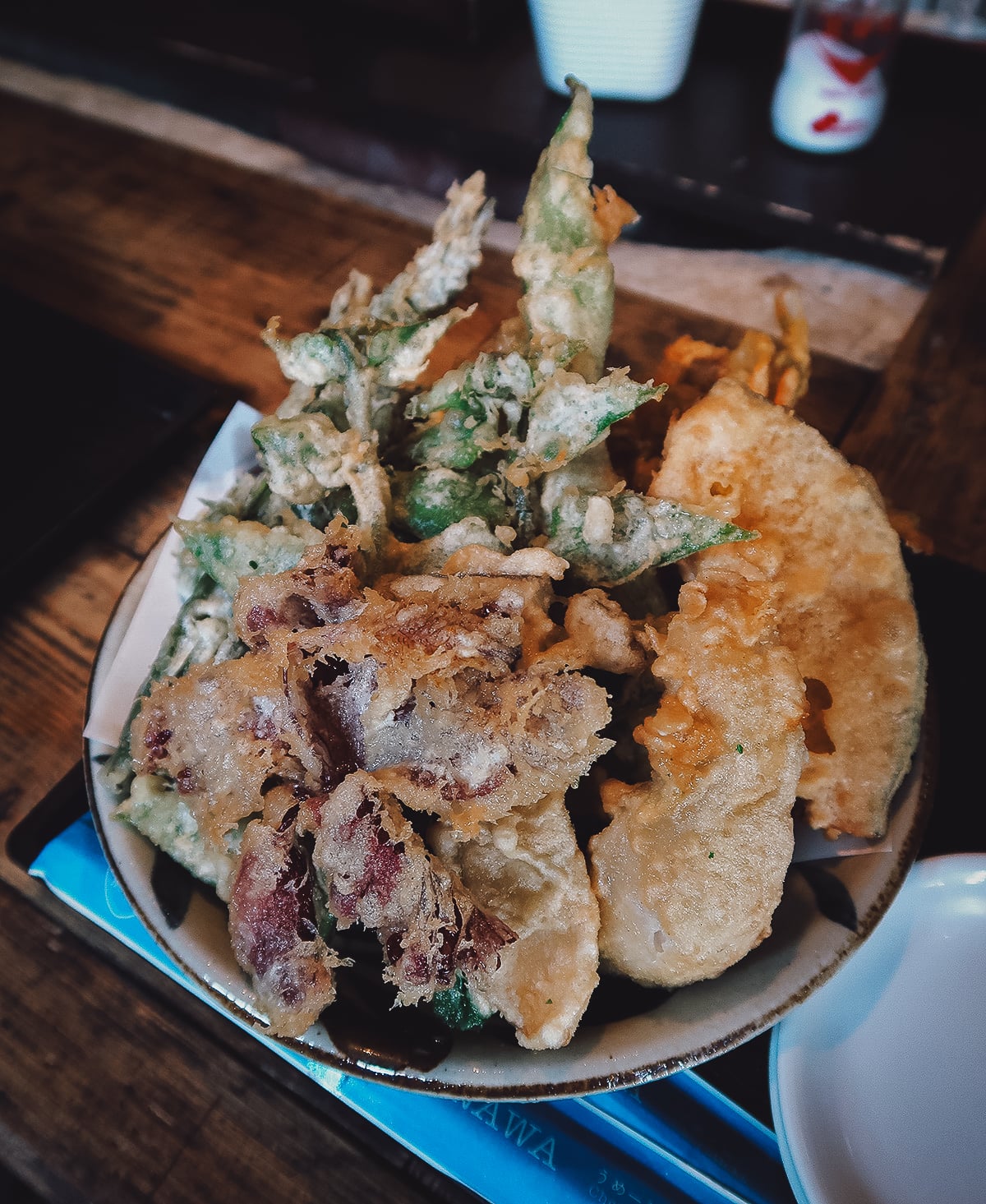 Where to Eat in Okinawa, Japan Okinawa tempura at a restaurant in northern Okinawa