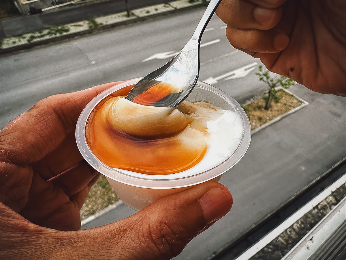 Cup of jimami dofu