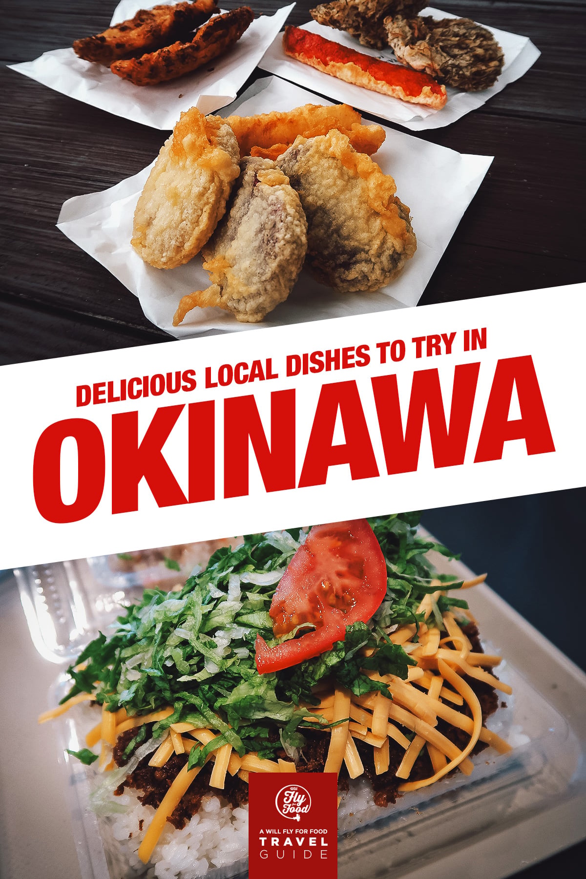Okinawan dishes at restaurants in Okinawa, Japan
