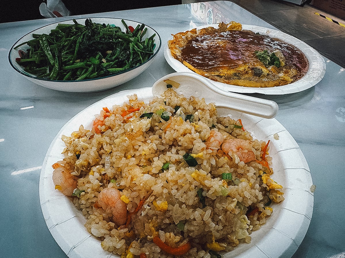 Night Markets in Taipei Chinese dishes